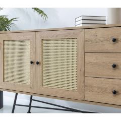 Gözde Ahşap Naturel Hasır 90 cm - 1 Metre