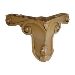 Mc Aslan Mobilya Ayak Gold - 12 cm