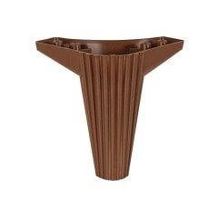 Mc Çizgili Wetra 12 cm Mobilya Ayak Kahve