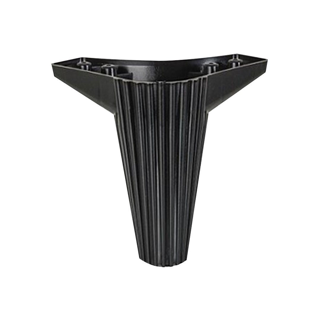 Mc Çizgili Wetra 12 cm Mobilya Ayak Siyah