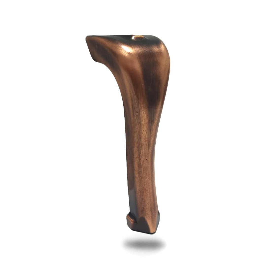 Merkür Metal 16 cm Mobilya Ayak Bakır