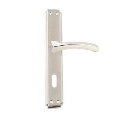 Hira Rüya Nikel Saten Aynalı Kapı Kolu Oda Kapısı