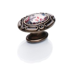 Ventus 2034 Yaldızlı Antik Sarı Mobilya Kulp 128 mm