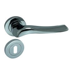 Dooraks Venüs Rozetli Kapı Kolu Krom Wc Kapısı