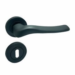 Dooraks Venüs Rozetli Kapı Kolu Matsiyah Wc Kapısı