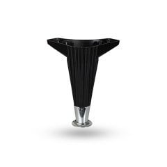 Mc Wetra Line Mobilya Ayak Siyah Altın - 15 cm