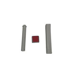 Kapak İtici Tipon Gömme Gri