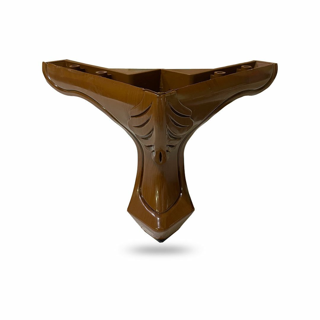 Mc Desenli Lükenz 14 cm Dekoratif Mobilya Ayak Ahşap