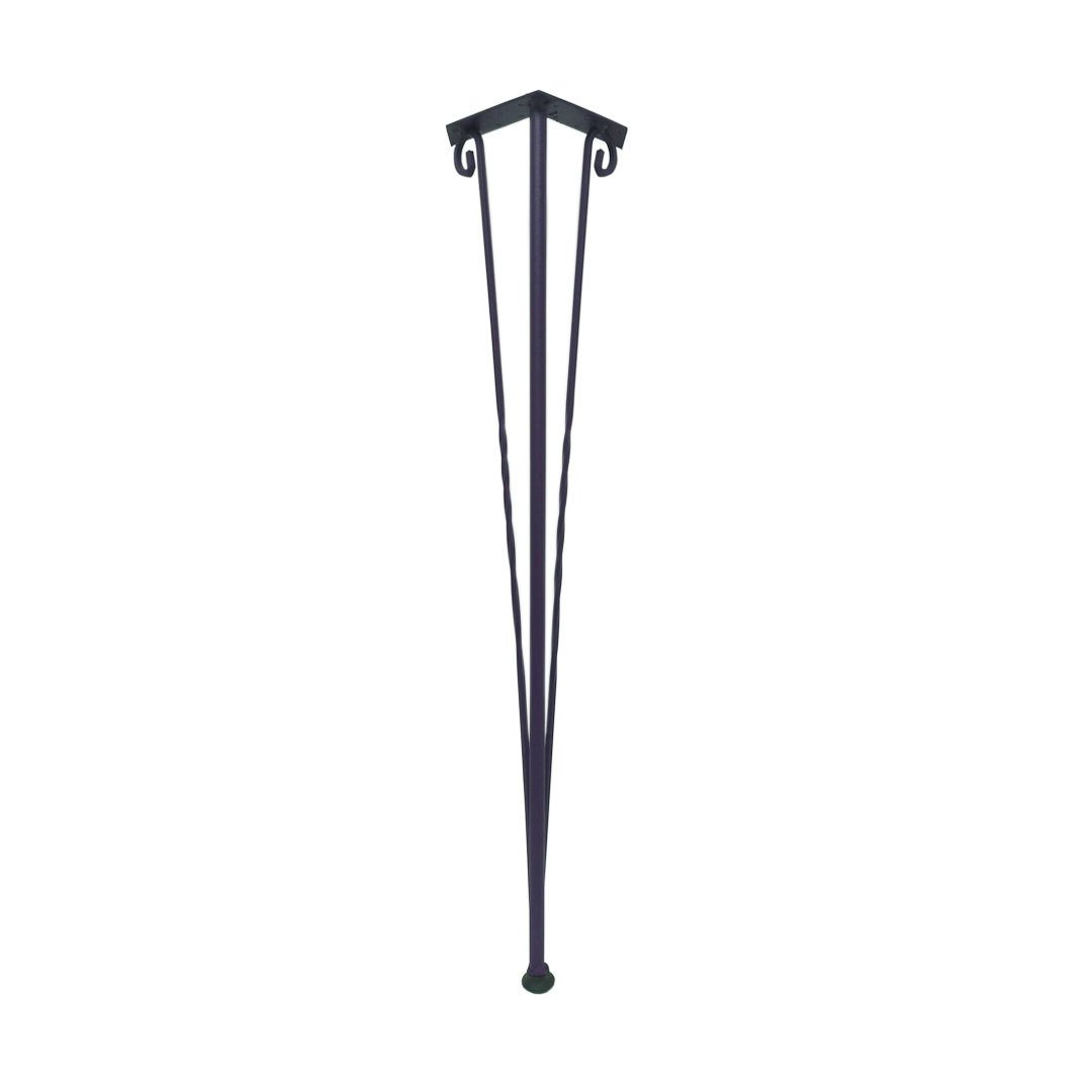 Henda Ferforje Masa Ayağı Mor - 72 cm