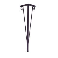 Henda Ferforje Sehpa Ayağı Mor - 41 cm