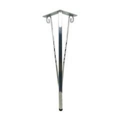 Henda Ferforje Sehpa Ayağı Krom - 41 cm