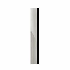 Roma Akrilik Çift Renk Pvc Kenarbant 100 Metre Gri- Siyah - 0.80*22 mm