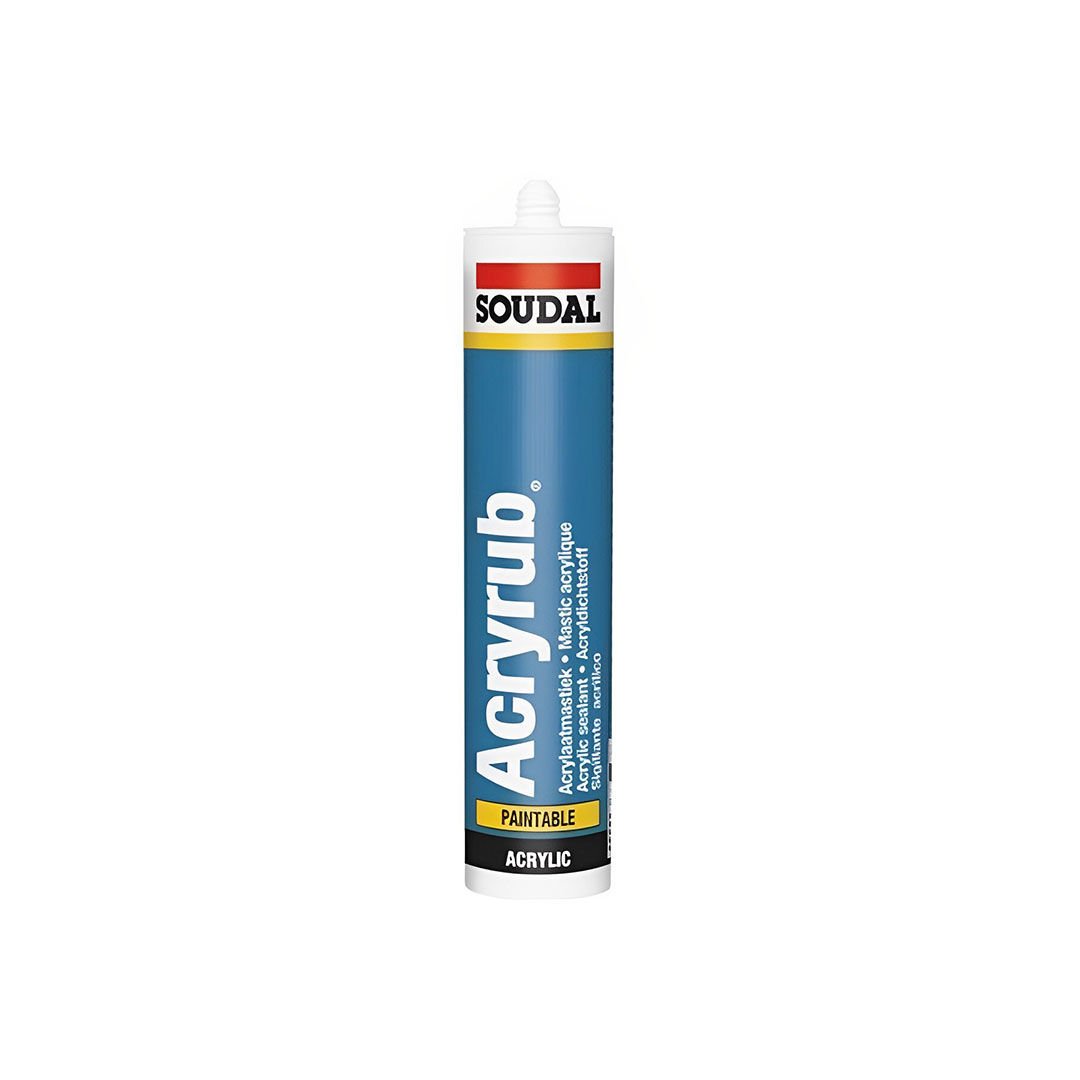 Soudal Acryrub Silikonize Mastik 500 gr Antrasit Gri 500 gr
