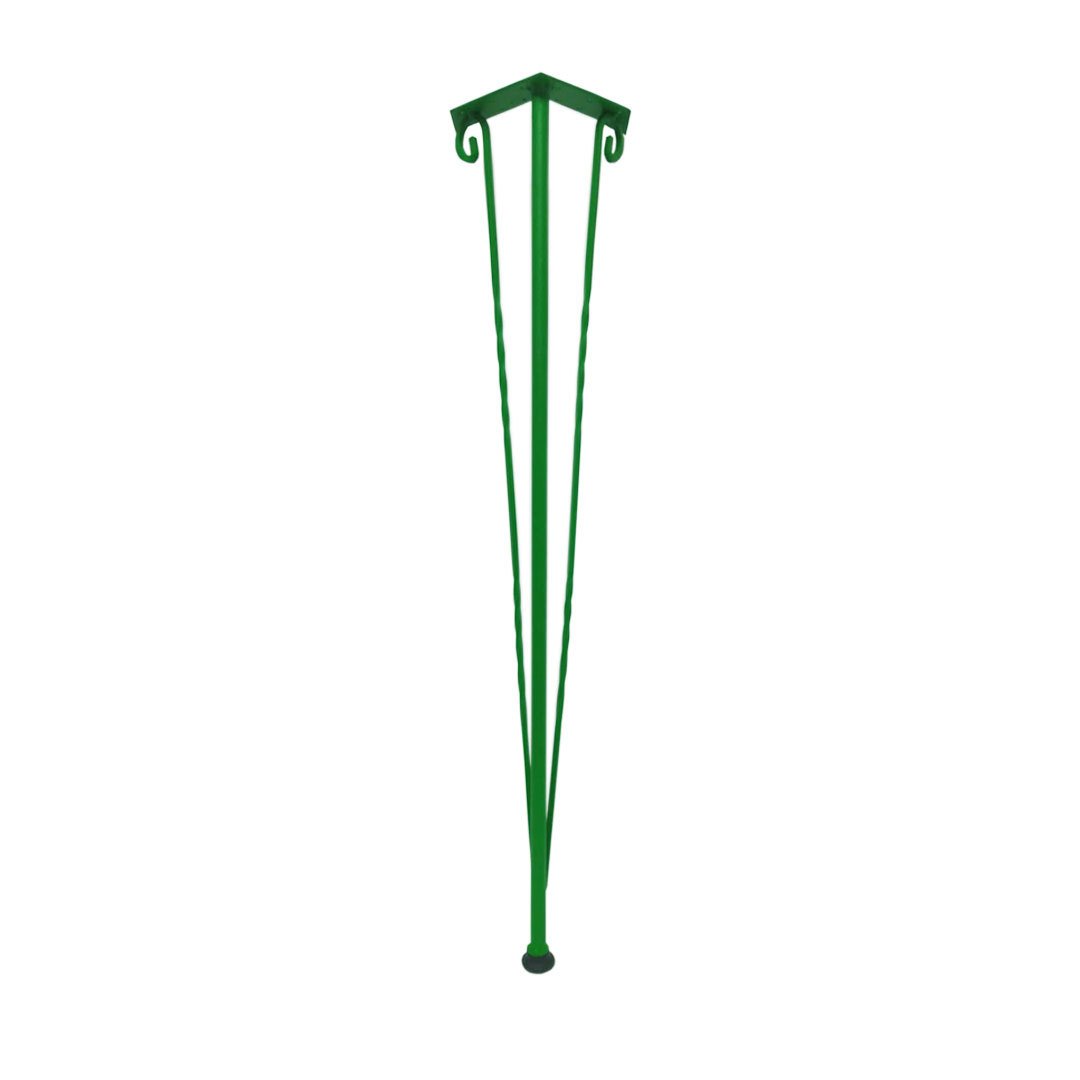 Henda Ferforje Masa Ayağı Yeşil - 72 cm