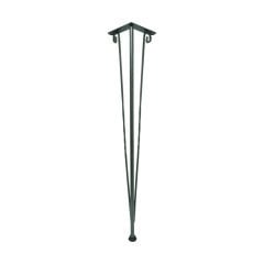 Henda Ferforje Masa Ayağı Gümüş Gri - 72 cm