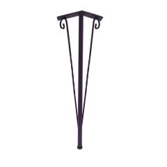 Henda Ferforje Sehpa Ayağı Mor - 41 cm