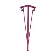 Henda Ferforje Sehpa Ayağı Pembe - 41 cm