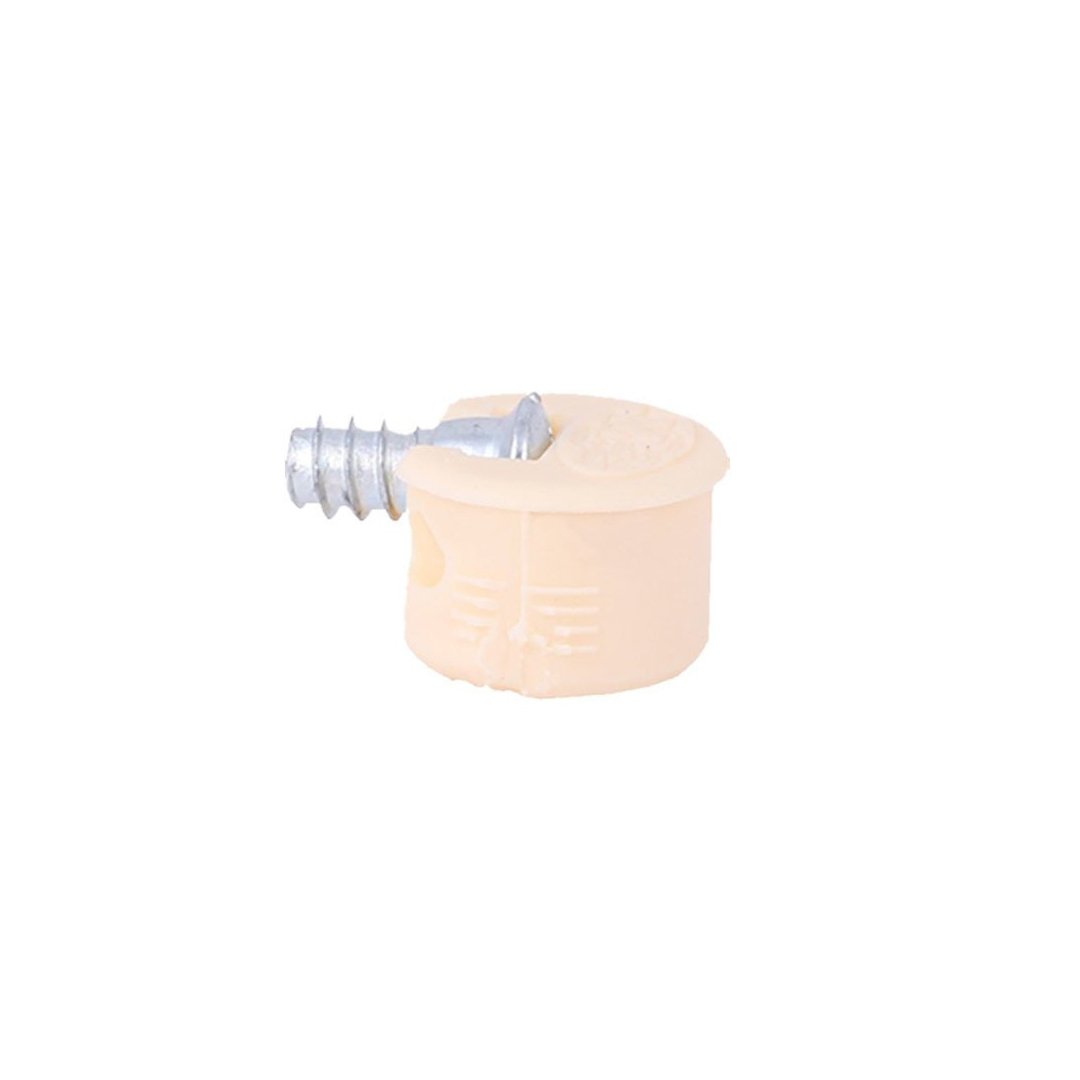 Raffix Mobilya Bağlantı Elemanı 10'lu Krem