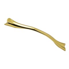 Metax Dinar Mobilya Kulp Altın Sarısı - 160 mm