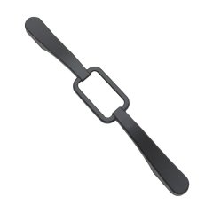 Yılmaz Plastik Eksen Siyah Zamak Mobilya Kulp 96 mm