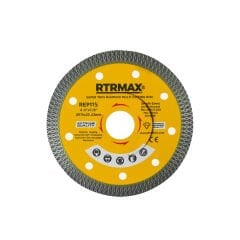 Rtrmax Elmas Testere İnce 115 Çapraz Dişli Hassas Kesim