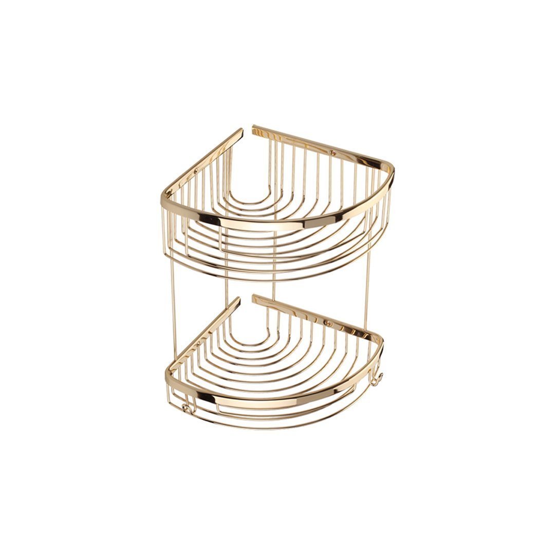 Duxxa Lüks Oval Süngerlik 2 Katlı Altın