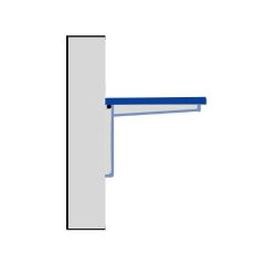 Şen Katlanır Konsol Raf Ayağı 40 cm