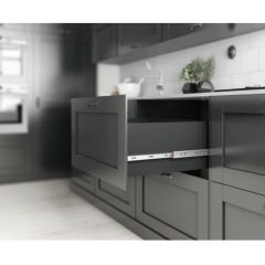 Samet Frenli Teleskopik Mobilya Çekmece Rayı 4,6 cm-40 cm