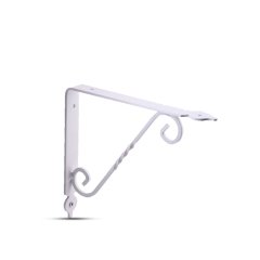 Ferforje Raf Ayağı Beyaz - 25 cm