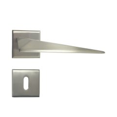 Nobel Bursa İnox Kare Rozetli Kapı Kolu Wc Kapısı