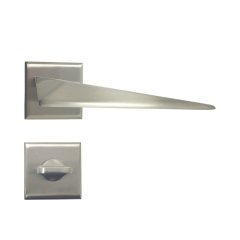 Nobel Bursa İnox Kare Rozetli Kapı Kolu Wc Kapısı