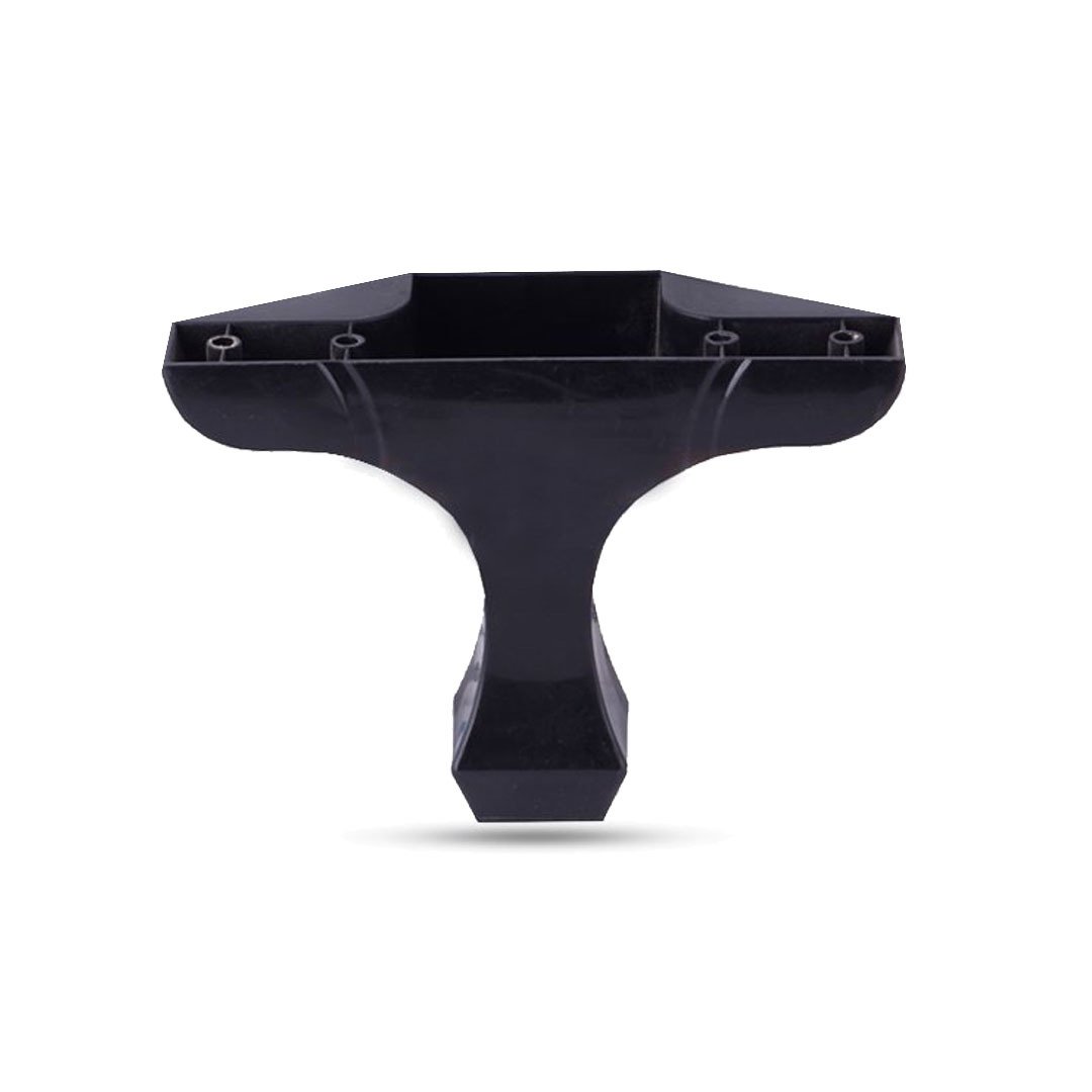 Lükenz Orta Mobilya Ayak 14 cm Siyah