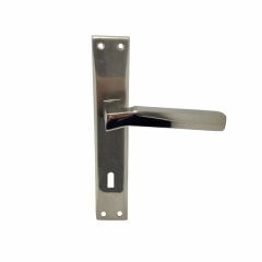 Nobel Meridyen Nikel Saten Aynalı Kapı Kolu Oda Kapısı