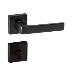 Doğanlar Karma Rozetli Kapı Kolu Matsiyah - Oda Kapısı