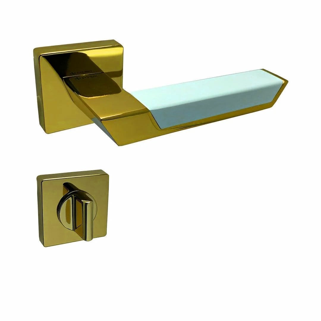 System PANDORA GL-GL-AL7 Kare Rozetli Kapı Kolu Wc Kapısı