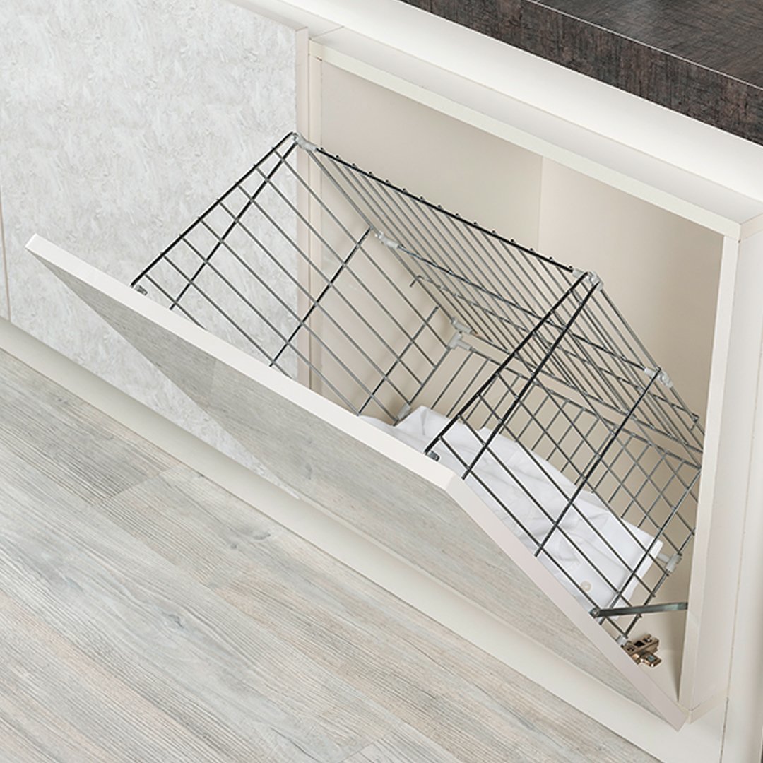 Starax Kapağa Monte Çamaşır Sepeti 8122 / 35 Cm