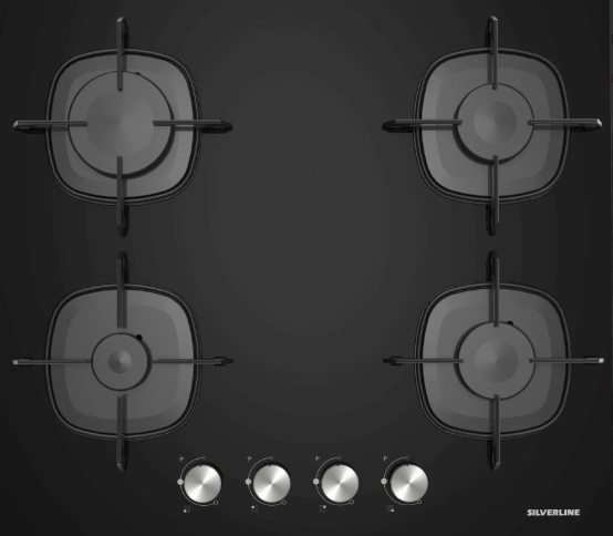 Silverline CS5800E6B02 Kademeli Siyah Ocak