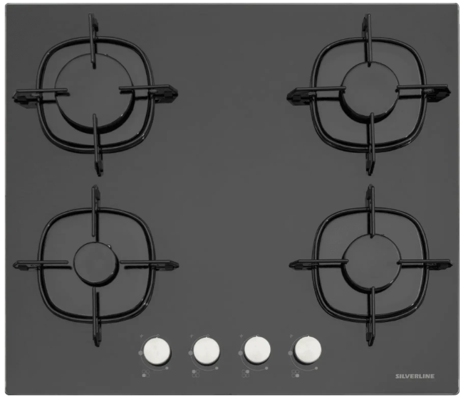Silverline CS5800E6S02 Kademeli Gri Ocak