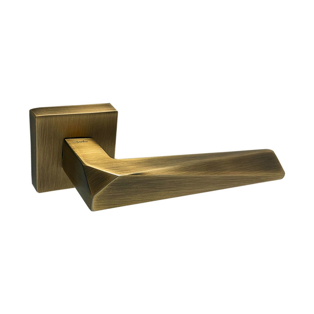 Doğanlar Prizma Rozetli Kapı Kolu Olifka - Wc Kapısı