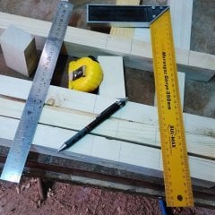 İzeltaş Krom Çelik Şerit Metre 16 mm - 3 Metre