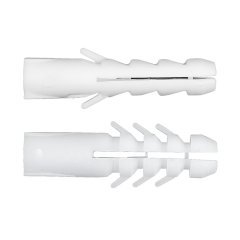 Beyaz Dübel 6 mm - 100 Adet