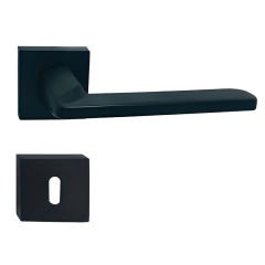 Doğanlar Radya Rozetli Kapı Kolu Matsiyah - Oda Kapısı