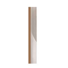 Roma Akrilik Çift Renk Pvc Kenarbant 100 Metre Gri - Beyaz - 1*22 mm