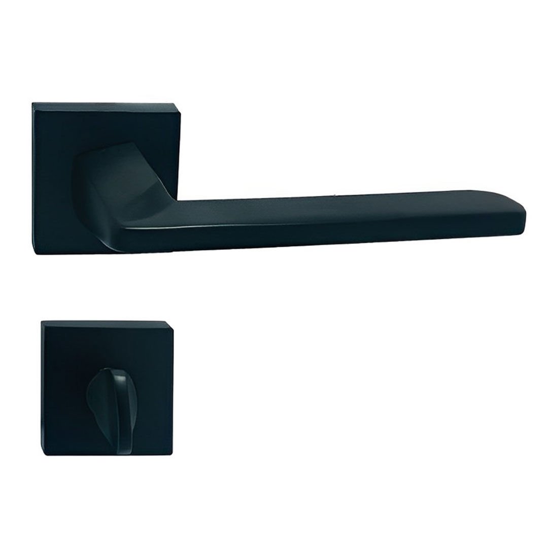 Doğanlar Radya Rozetli Kapı Kolu Matsiyah - Wc Kapısı