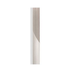 Roma Akrilik Çift Renk Pvc Kenarbant 100 Metre Gri - Beyaz - 0,80*22 mm