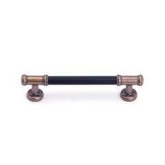 System 4665 Mobilya Kulp Parlak Nikel Beyaz - 192 mm