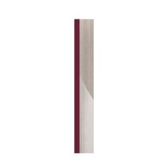 Roma Akrilik Çift Renk Pvc Kenarbant 100 Metre Gri - Krem - 0,80*22 mm