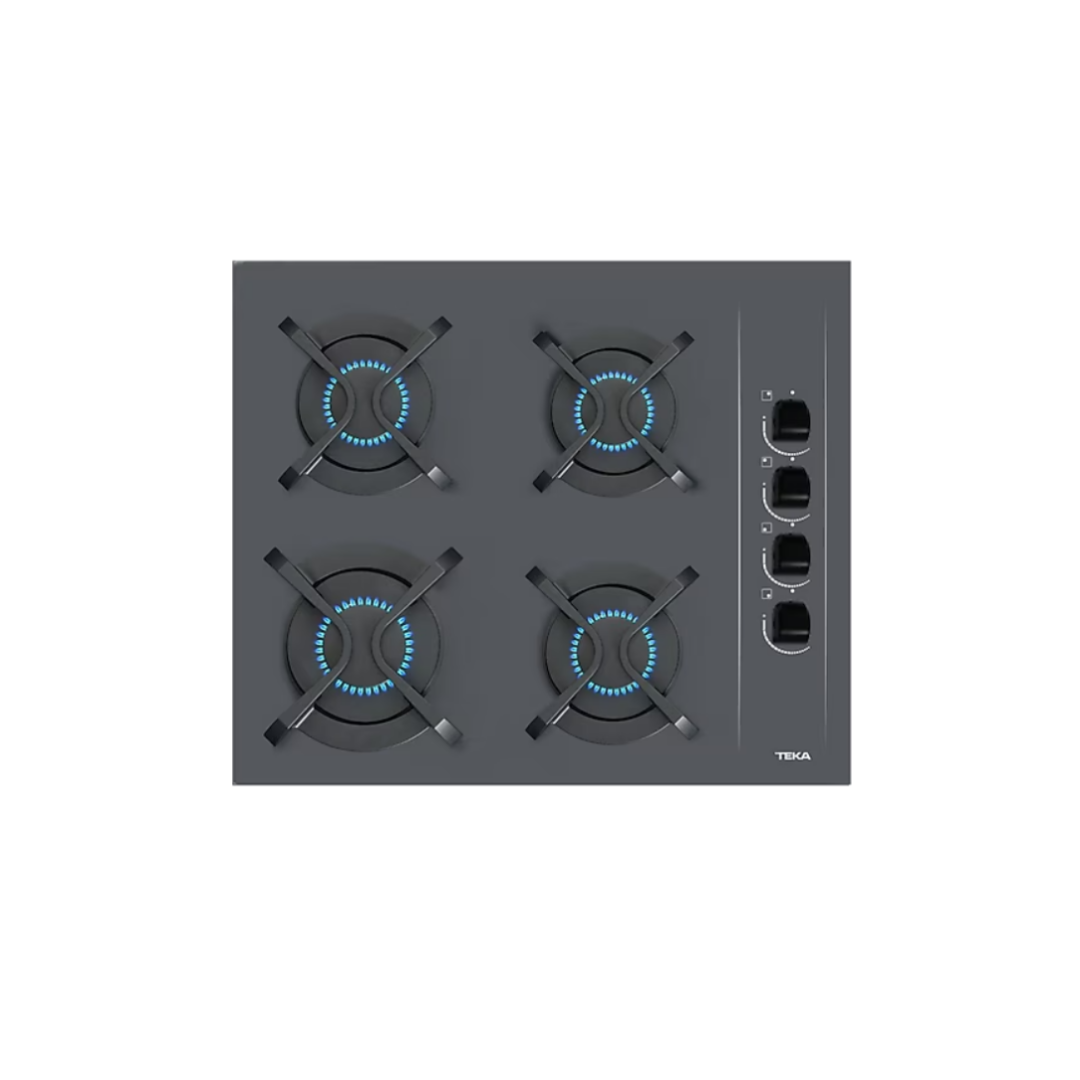 Teka GBC 64002 KBC ST 60 cm Gri Ankastre Cam Ocak