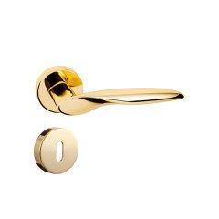 System Mımas GL Yuvarlak Rozetli Kapı Kolu Oda Kapısı