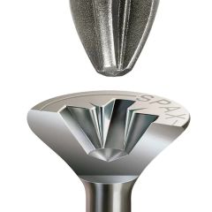 Spax Paslanmaz Yıldız Vida 4.0 x 50 mm - 10 Adet